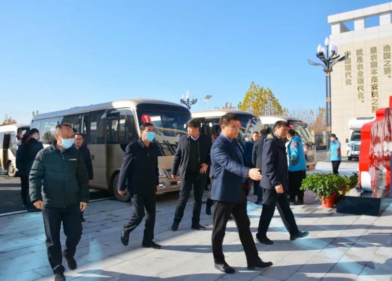 推動農(nóng)業(yè)現(xiàn)代化丨熱烈歡迎衛(wèi)輝市各級領導蒞臨我司調(diào)研指導