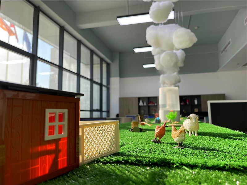 快樂農(nóng)場(chǎng) 公司一角